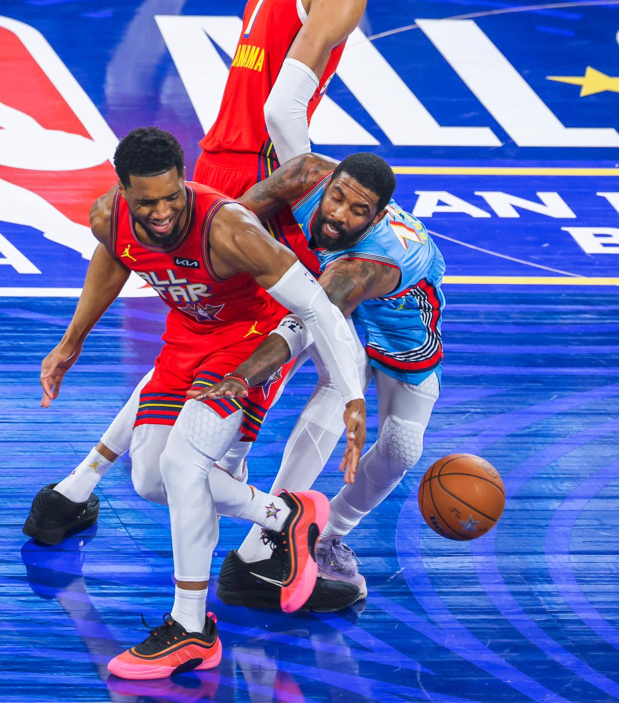 NBA巨星受伤，全明星赛足见惨烈竞争的简单介绍