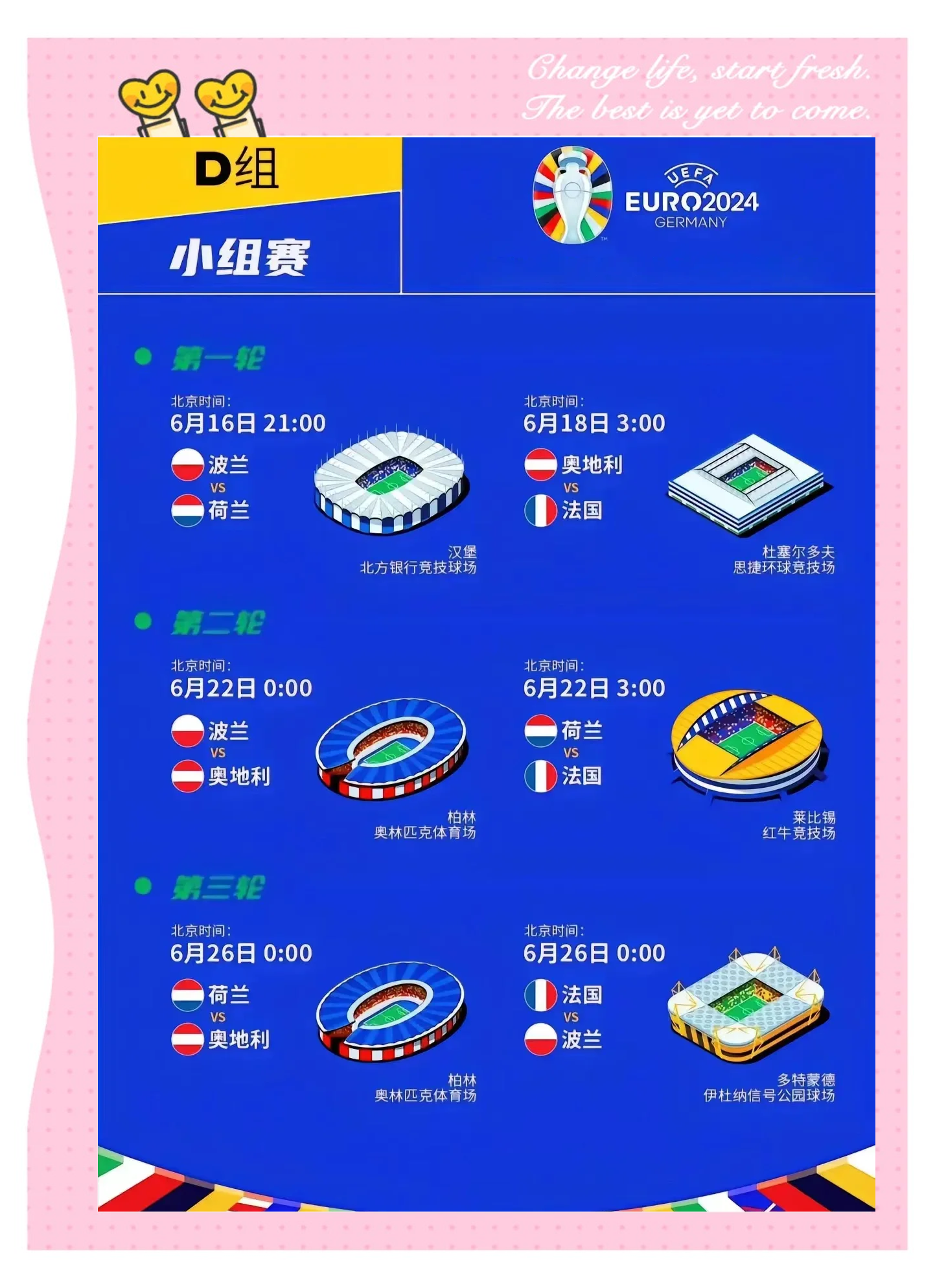 开云体育入口-包含欧洲杯赛程新鲜出炉，全球球迷翘首期待国际盛事！的词条