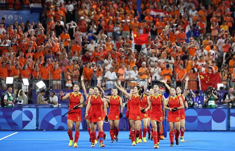 荷兰女子曲棍球队击败西班牙夺冠 荷兰女子曲棍球队击败西班牙夺冠